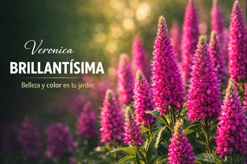 Plantines de Veronica Brillantísima, belleza y color para tu jardín
